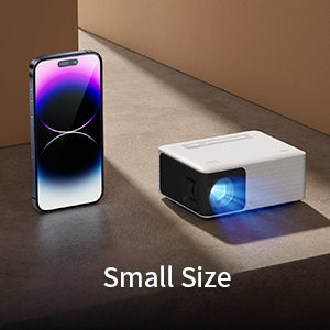 Mini Vidéoprojecteur Portable YOTON Y200 DLP - Full HD 1080p, Batterie Intégrée, Ultra-court - Pour Home Cinéma Nomade